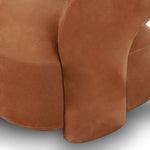 Featuring Mazie Nubuck Cognac Sofa by Four Hands at Amethyst Home. The Mazie Nubuck Suede Cognac Sofa is a luxurious and stylish choice for any living space. Crafted with high-quality nubuck material, this sofa offers unparalleled comfort and durability. Its timeless design and rich color will enhance any home decor.
Overall Dimensions: 35.0" L x 95.5 " W x 28.. Amethyst Home provides interior design, new home construction design consulting, vintage area rugs, and lighting in the Omaha metro area.