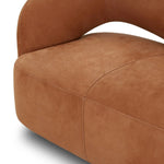 Featuring Mazie Nubuck Cognac Sofa by Four Hands at Amethyst Home. The Mazie Nubuck Suede Cognac Sofa is a luxurious and stylish choice for any living space. Crafted with high-quality nubuck material, this sofa offers unparalleled comfort and durability. Its timeless design and rich color will enhance any home decor.
Overall Dimensions: 35.0" L x 95.5 " W . Amethyst Home provides interior design, new home construction design consulting, vintage area rugs, and lighting in the Scottsdale metro area.