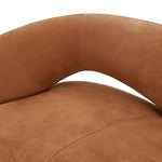 Featuring Mazie Nubuck Cognac Sofa by Four Hands at Amethyst Home. The Mazie Nubuck Suede Cognac Sofa is a luxurious and stylish choice for any living space. Crafted with high-quality nubuck material, this sofa offers unparalleled comfort and durability. Its timeless design and rich color will enhance any home decor.
Overall Dimensions: 35.0" L x 95.5 ". Amethyst Home provides interior design, new home construction design consulting, vintage area rugs, and lighting in the Winter Garden metro area.