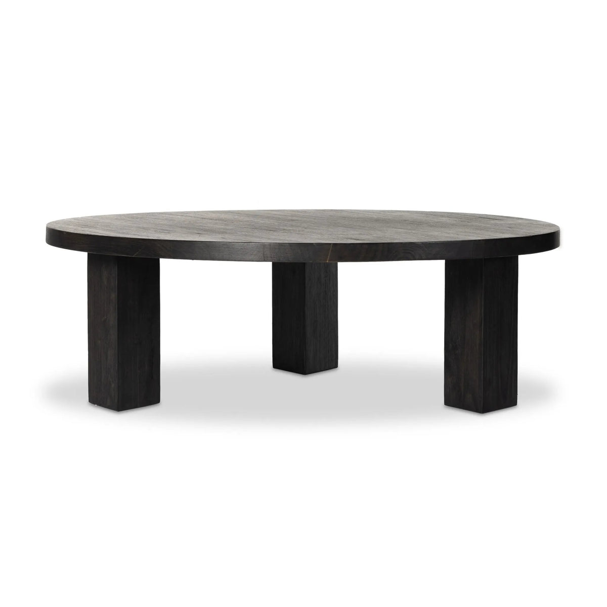 Mesa Ebony Parawood Round Coffee Table | shipping 12/15/2025