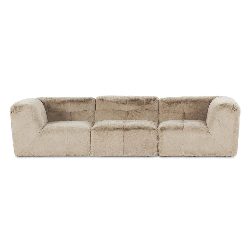 Miles Boden Pewter 3Pc Sectional Sofa | shipping 10/10/2025