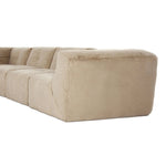 Featuring Miles Boden Pewter 3Pc Sectional Sofa by Four Hands at Amethyst Home. Modularity at its best — and comfiest. Three piece sectional covered in a plush fabric that's luxuriously soft to the touch. Overall Dimensions: 125.75"w x 44.50"d x 28.25"h. Amethyst Home provides interior design, new home construction design consulting, vintage area rugs, and lighting in the Park City metro area.