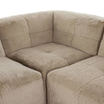 Featuring Miles Boden Pewter 6Pc Sectional by Four Hands at Amethyst Home. Modularity at its best — and comfiest. Six piece sectional covered in a plush fabric that's luxuriously soft to the touch. Overall Dimensions: 162.50"w x 125.75"d x 28.25"h. Amethyst Home provides interior design, new home construction design consulting, vintage area rugs, and lighting in the Salt Lake City metro area.