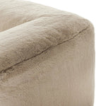 Featuring Miles Boden Pewter 7Pc Sectional by Four Hands at Amethyst Home. Modularity at its best, and softest. This versatile sectional includes seven pieces crafted with soft cushioning and S-spring suspension for a supportive sit. All covered in a plush, furry fabric that feels luxurious to sink into. Discreet seams add a touch of structure throughout. O. Amethyst Home provides interior design, new home construction design consulting, vintage area rugs, and lighting in the Nashville metro area.