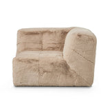 This thoughtfully designed modular corner piece creates endless ways to expand your sofa or sectional. With soft cushioning, S-spring suspension and a plush feel that’s luxurious to sink into, it combines comfort and adaptability for a setup that’s perfectly yours. Corner piece to matching sectional Amethyst Home provides interior design, new home construction design consulting, vintage area rugs, and lighting in the Alpharetta metro area.