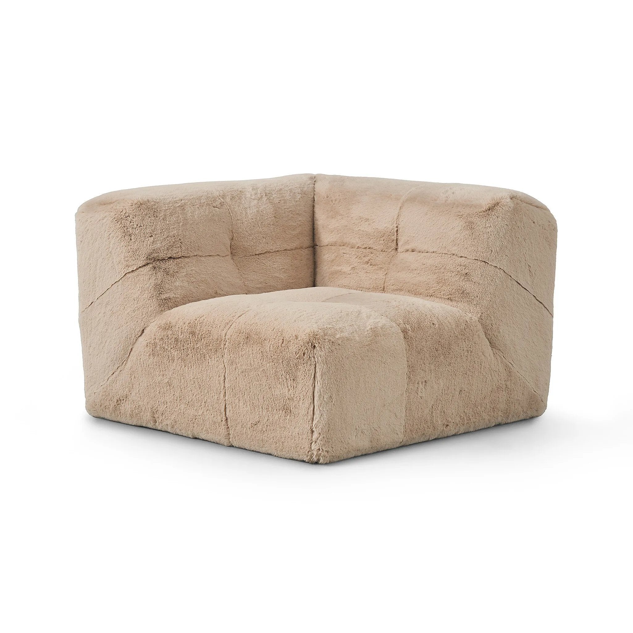 This thoughtfully designed modular corner piece creates endless ways to expand your sofa or sectional. With soft cushioning, S-spring suspension and a plush feel that’s luxurious to sink into, it combines comfort and adaptability for a setup that’s perfectly yours. Corner piece to matching sectional Amethyst Home provides interior design, new home construction design consulting, vintage area rugs, and lighting in the Portland metro area.
