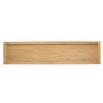 Featuring Millbrook Natural Light Oak Veneer Console Table by Four Hands at Amethyst Home. Inspired by a vintage general store counter, this console table features a heritage design with a modern twist. Thick oak legs with softened corners provide sturdy support, while oak knobs add a touch of classic charm. The inset tray top and varied drawer configuration . Amethyst Home provides interior design, new home construction design consulting, vintage area rugs, and lighting in the Houston metro area.