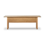 Featuring Millbrook Natural Light Oak Veneer Console Table by Four Hands at Amethyst Home. Inspired by a vintage general store counter, this console table features a heritage design with a modern twist. Thick oak legs with softened corners provide sturdy support, while oak knobs add a touch of classic charm. The inset tray top and varied drawer configuration of. Amethyst Home provides interior design, new home construction design consulting, vintage area rugs, and lighting in the Miami metro area.