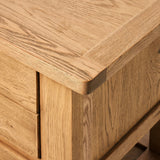 Featuring Millbrook Natural Light Oak Veneer Nightstand by Four Hands at Amethyst Home. Made from light, natural oak, the design of this two-drawer nightstand is inspired by a vintage general store counter. Softened corners and simple knob complete its heritage charm.Overall Dimensions: 38.00"w x 22.00"d x 27.00"hWeight : 90.08 lbsMaterials : Oak Veneer, S. Amethyst Home provides interior design, new home construction design consulting, vintage area rugs, and lighting in the Washington metro area.