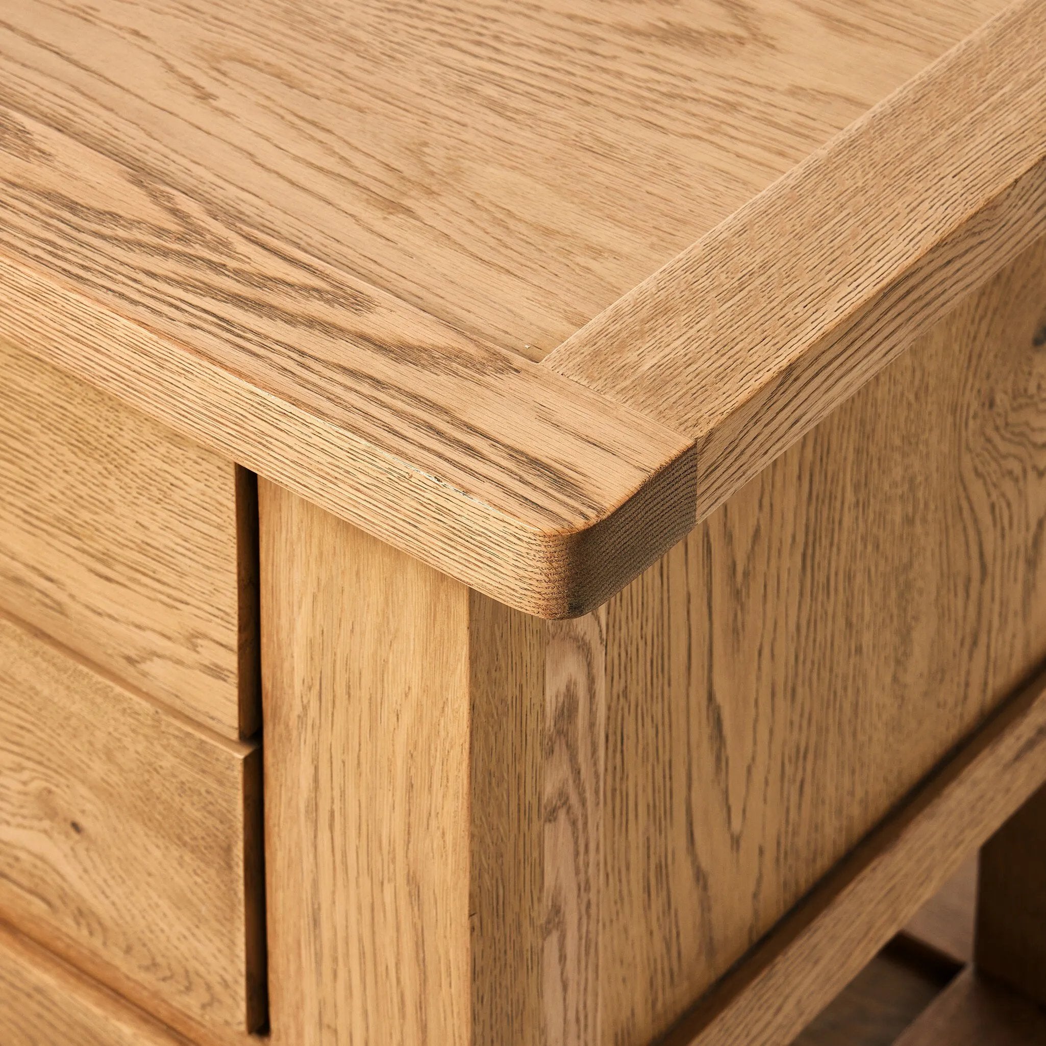 Featuring Millbrook Natural Light Oak Veneer Nightstand by Four Hands at Amethyst Home. Made from light, natural oak, the design of this two-drawer nightstand is inspired by a vintage general store counter. Softened corners and simple knob complete its heritage charm.Overall Dimensions: 38.00"w x 22.00"d x 27.00"hWeight : 90.08 lbsMaterials : Oak Veneer, S. Amethyst Home provides interior design, new home construction design consulting, vintage area rugs, and lighting in the Washington metro area.