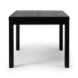 Featuring Millie Drifted Matte Black Veneer Dining Table by Four Hands at Amethyst Home. Angled legs place a modern twist on the timeless Parsons table. Versatile black-finished oak moves between styles and color palettes with ease.
Overall Dimensions: 35.0" L x 72.0 " W x 30.0" H
Materials: Oak Veneer, Solid Oak, Poplar PlywoodWeight: 154.32 lbs. Amethyst Home provides interior design, new home construction design consulting, vintage area rugs, and lighting in the Boston metro area.