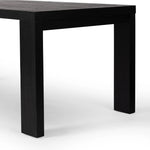 Featuring Millie Drifted Matte Black Veneer Dining Table by Four Hands at Amethyst Home. Angled legs place a modern twist on the timeless Parsons table. Versatile black-finished oak moves between styles and color palettes with ease.
Overall Dimensions: 35.0" L x 72.0 " W x 30.0" H
Materials: Oak Veneer, Solid Oak, Poplar PlywoodWeight: 154.32 lbs. Amethyst Home provides interior design, new home construction design consulting, vintage area rugs, and lighting in the Dallas metro area.