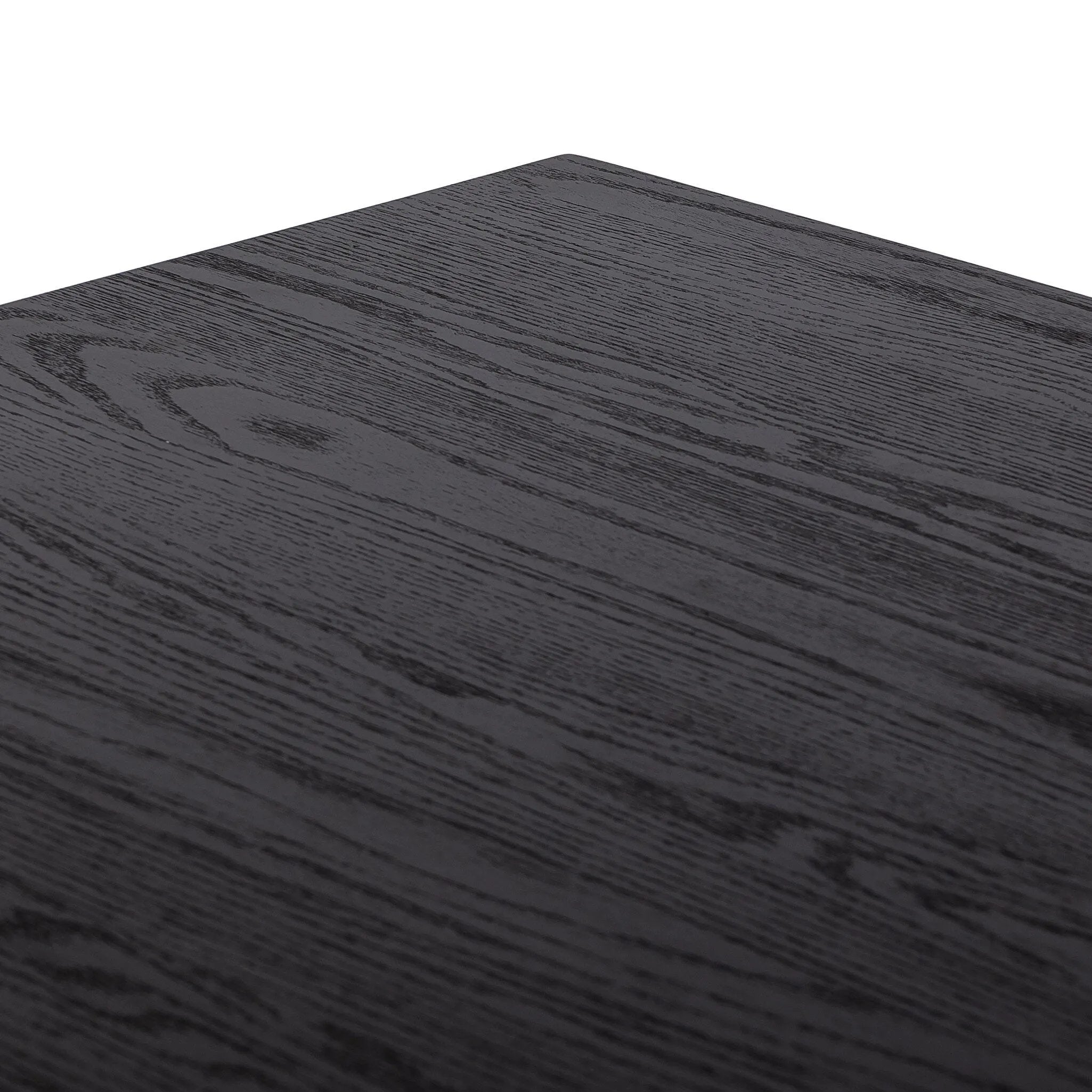Featuring Millie Drifted Matte Black Veneer Dining Table by Four Hands at Amethyst Home. Angled legs place a modern twist on the timeless Parsons table. Versatile black-finished oak moves between styles and color palettes with ease.
Overall Dimensions: 35.0" L x 72.0 " W x 30.0" H
Materials: Oak Veneer, Solid Oak, Poplar PlywoodWeight: 154.32 lbs. Amethyst Home provides interior design, new home construction design consulting, vintage area rugs, and lighting in the Nashville metro area.