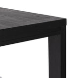 Featuring Millie Drifted Matte Black Veneer Dining Table by Four Hands at Amethyst Home. Angled legs place a modern twist on the timeless Parsons table. Versatile black-finished oak moves between styles and color palettes with ease.
Overall Dimensions: 35.0" L x 72.0 " W x 30.0" H
Materials: Oak Veneer, Solid Oak, Poplar PlywoodWeight: 154.32 lbs. Amethyst Home provides interior design, new home construction design consulting, vintage area rugs, and lighting in the Winter Garden metro area.