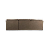 This two-piece sectional is defined by slightly sloping, flared arms and a floor-length slipcover. Finished in a soft, tight weave slipcover for a traditional style. Durable and soft to the touch, Libeco™-sourced linens are artisan-made and free of toxic chemicals. Slipcovered styles are fully removable and machine-washable for easy care Amethyst Home provides interior design, new home construction design consulting, vintage area rugs, and lighting in the Austin metro area.