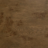 Finished in a unique rye, a mix of solid oak and oak veneer shape a simplified four-door sideboard, with subtly rounded corners for a touch of softness. Large, exaggerated hardware finishes the look.As fans of natural aesthetics at Amethyst, we love the nature inspired Morley Sideboard - Rye Medium Burl Oak Veneer. Amethyst Home provides interior design, new home construction design consulting, vintage area rugs, and lighting in the Houston metro area.