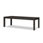 Featuring Noeline Cracked Smoked Black Veneer Extension Dining Table by Four Hands at Amethyst Home. Made from smoked black oak with intentional cracking for an aged look, a self-storing extension creates space for extra guests. Equipped with four lockable wheels for easy extension to 116".Overall Dimensions: 96.00"w x 42.00"d x 30.00"hWeight : 275.58 . Amethyst Home provides interior design, new home construction design consulting, vintage area rugs, and lighting in the Salt Lake City metro area.
