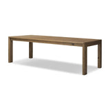 Featuring Noeline Resawn Worn Oak Double Extension Dining Table by Four Hands at Amethyst Home. Made from solid and resawn oak with a light, worn finish, two self-storing extensions create space for plenty of guests.
Overall Dimensions: 42.0" L x 96.0 " W x 30.0" H
Materials: Resawn Oak, Solid Oak, Engineered HardwoodWeight: 341.71 lbs. Amethyst Home provides interior design, new home construction design consulting, vintage area rugs, and lighting in the Boston metro area.