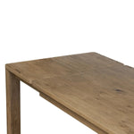 Featuring Noeline Resawn Worn Oak Double Extension Dining Table by Four Hands at Amethyst Home. Made from solid and resawn oak with a light, worn finish, two self-storing extensions create space for plenty of guests.
Overall Dimensions: 42.0" L x 96.0 " W x 30.0" H
Materials: Resawn Oak, Solid Oak, Engineered HardwoodWeight: 341.71 lbs. Amethyst Home provides interior design, new home construction design consulting, vintage area rugs, and lighting in the Kansas City metro area.