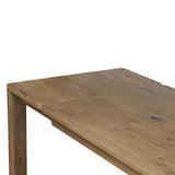 Featuring Noeline Resawn Worn Oak Double Extension Dining Table by Four Hands at Amethyst Home. Made from solid and resawn oak with a light, worn finish, two self-storing extensions create space for plenty of guests.
Overall Dimensions: 42.0" L x 96.0 " W x 30.0" H
Materials: Resawn Oak, Solid Oak, Engineered HardwoodWeight: 341.71 lbs. Amethyst Home provides interior design, new home construction design consulting, vintage area rugs, and lighting in the Kansas City metro area.