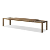 Featuring Noeline Resawn Worn Oak Double Extension Dining Table by Four Hands at Amethyst Home. Made from solid and resawn oak with a light, worn finish, two self-storing extensions create space for plenty of guests.
Overall Dimensions: 42.0" L x 96.0 " W x 30.0" H
Materials: Resawn Oak, Solid Oak, Engineered HardwoodWeight: 341.71 lbs. Amethyst Home provides interior design, new home construction design consulting, vintage area rugs, and lighting in the Omaha metro area.