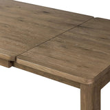 Featuring Noeline Resawn Worn Oak Double Extension Dining Table by Four Hands at Amethyst Home. Made from solid and resawn oak with a light, worn finish, two self-storing extensions create space for plenty of guests.
Overall Dimensions: 42.0" L x 96.0 " W x 30.0" H
Materials: Resawn Oak, Solid Oak, Engineered HardwoodWeight: 341.71 lbs. Amethyst Home provides interior design, new home construction design consulting, vintage area rugs, and lighting in the Salt Lake City metro area.