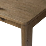 Featuring Noeline Resawn Worn Oak Double Extension Dining Table by Four Hands at Amethyst Home. Made from solid and resawn oak with a light, worn finish, two self-storing extensions create space for plenty of guests.
Overall Dimensions: 42.0" L x 96.0 " W x 30.0" H
Materials: Resawn Oak, Solid Oak, Engineered HardwoodWeight: 341.71 lbs. Amethyst Home provides interior design, new home construction design consulting, vintage area rugs, and lighting in the San Diego metro area.
