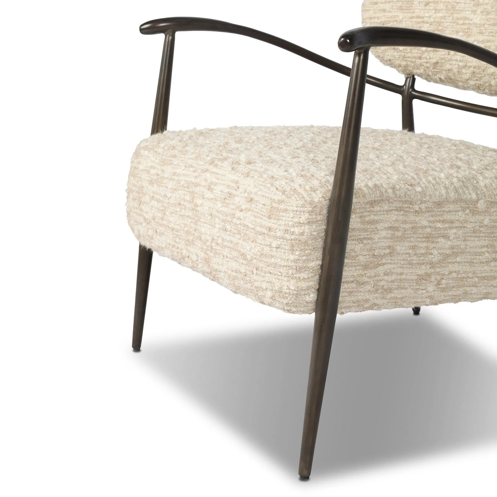 As enthusiasts of organic modern materials at Amethyst, we love the designer inspired Norah Chair. This item pairs well with other brands such as Cisco Home and is perfect for eclectic homes Amethyst Home provides interior design, new home construction design consulting, vintage area rugs, and lighting in the Dallas metro area.