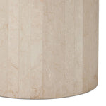 Featuring Oakland Outdoor Cream Marble Dining Table by Four Hands at Amethyst Home. Expertly crafted with cream marble, the Oakland Outdoor Dining Table is the perfect addition to any outdoor space. Its sturdy design and elegant finish provide a luxurious setting for dining and entertaining, while its durability ensures long-lasting enjoyment.
Overall Dimen. Amethyst Home provides interior design, new home construction design consulting, vintage area rugs, and lighting in the Charlotte metro area.
