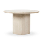 Featuring Oakland Outdoor Cream Marble Dining Table by Four Hands at Amethyst Home. Expertly crafted with cream marble, the Oakland Outdoor Dining Table is the perfect addition to any outdoor space. Its sturdy design and elegant finish provide a luxurious setting for dining and entertaining, while its durability ensures long-lasting enjoyment.
Overall Dime. Amethyst Home provides interior design, new home construction design consulting, vintage area rugs, and lighting in the Washington metro area.