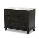 Featuring Odette White Statuario Marble Nightstand by Four Hands at Amethyst Home. Experience luxury and elegance with our Odette White Statuario Marble Nightstand. Made from premium marble, this stunning piece adds a touch of sophistication to any bedroom. Organize your essentials with the included nightstand, while also elevating your space with its intri. Amethyst Home provides interior design, new home construction design consulting, vintage area rugs, and lighting in the Calabasas metro area.