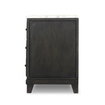 Featuring Odette White Statuario Marble Nightstand by Four Hands at Amethyst Home. Experience luxury and elegance with our Odette White Statuario Marble Nightstand. Made from premium marble, this stunning piece adds a touch of sophistication to any bedroom. Organize your essentials with the included nightstand, while also elevating your space with its intrica. Amethyst Home provides interior design, new home construction design consulting, vintage area rugs, and lighting in the Seattle metro area.