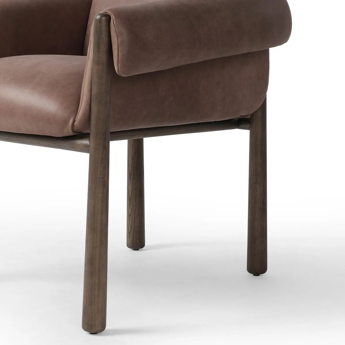 Experience luxury and comfort with the Olia Palermo Cigar Dining Chair. Designed for the ultimate dining experience, this chair features a sleek and elegant cigar-shaped design. Crafted with high-quality materials, it provides superior support and durability. Elevate your dining space with this exquisite piece Amethyst Home provides interior design, new home construction design consulting, vintage area rugs, and lighting in the Kansas City metro area.