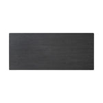 Featuring Oman Rustic Black Veneer Dining Table by Four Hands at Amethyst Home. The timeless Parsons table is reimagined, with a rustic black finish and unique relief detail between the tabletop and apron.Overall Dimensions: 96.00"w x 42.00"d x 30.00"hWeight : 159.83 lbsMaterials: Oak Veneer, Solid Ash, Engineered Hardwood. Amethyst Home provides interior design, new home construction design consulting, vintage area rugs, and lighting in the Monterey metro area.
