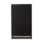 Featuring Ophelia Aged Brown Armoire by Four Hands at Amethyst Home. Make space for style. A large, storage-minded armoire is made from solid mango and finished in an aged brown, reminiscent of European antiques. Interior iron rod for hanging garments plus roomy drawers for out-of-sight storage. This item has been modified to comply with the STURDY Act. See . Amethyst Home provides interior design, new home construction design consulting, vintage area rugs, and lighting in the Monterey metro area.