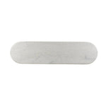 Italian-inspired for effortless sophistication. A swirling marble base is scalloped for a linear look with heavy texture, finished with a pill-shaped top for extra entryway styling atop this console table. Amethyst Home provides interior design, new home construction design consulting, vintage area rugs, and lighting in the Austin metro area.