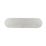 Italian-inspired for effortless sophistication. A swirling marble base is scalloped for a linear look with heavy texture, finished with a pill-shaped top for extra entryway styling atop this console table. Amethyst Home provides interior design, new home construction design consulting, vintage area rugs, and lighting in the Austin metro area.