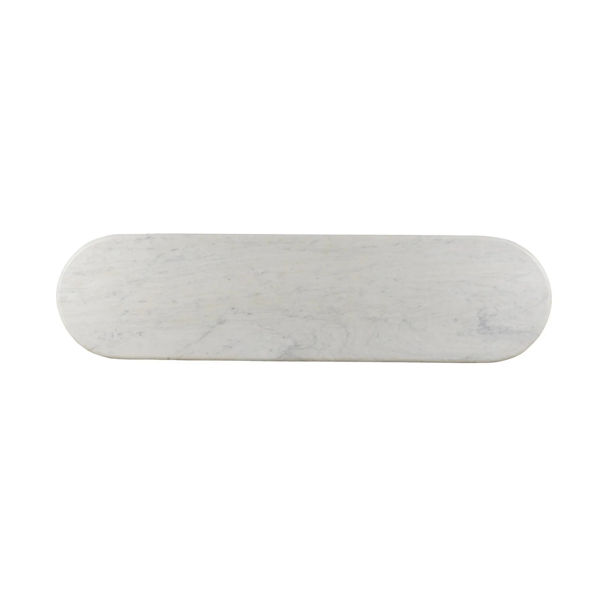 Italian-inspired for effortless sophistication. A swirling marble base is scalloped for a linear look with heavy texture, finished with a pill-shaped top for extra entryway styling atop this console table. Amethyst Home provides interior design, new home construction design consulting, vintage area rugs, and lighting in the Austin metro area.