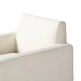 Featuring Ostend Bombay Flax  Outdoor Slipcover Dining Chair by Four Hands at Amethyst Home. This Ostend Bombay Flax Outdoor Slipcover Dining Chair is a durable and stylish option for your outdoor dining space. With its sleek design and flax-colored slipcover, this chair adds a touch of elegance to any setting. Made from high-quality materials, it offer. Amethyst Home provides interior design, new home construction design consulting, vintage area rugs, and lighting in the Newport Beach metro area.
