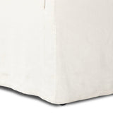 Featuring Ostend Bombay Flax  Outdoor Slipcover Dining Chair by Four Hands at Amethyst Home. This Ostend Bombay Flax Outdoor Slipcover Dining Chair is a durable and stylish option for your outdoor dining space. With its sleek design and flax-colored slipcover, this chair adds a touch of elegance to any setting. Made from high-quality materials, it offers both c. Amethyst Home provides interior design, new home construction design consulting, vintage area rugs, and lighting in the Omaha metro area.