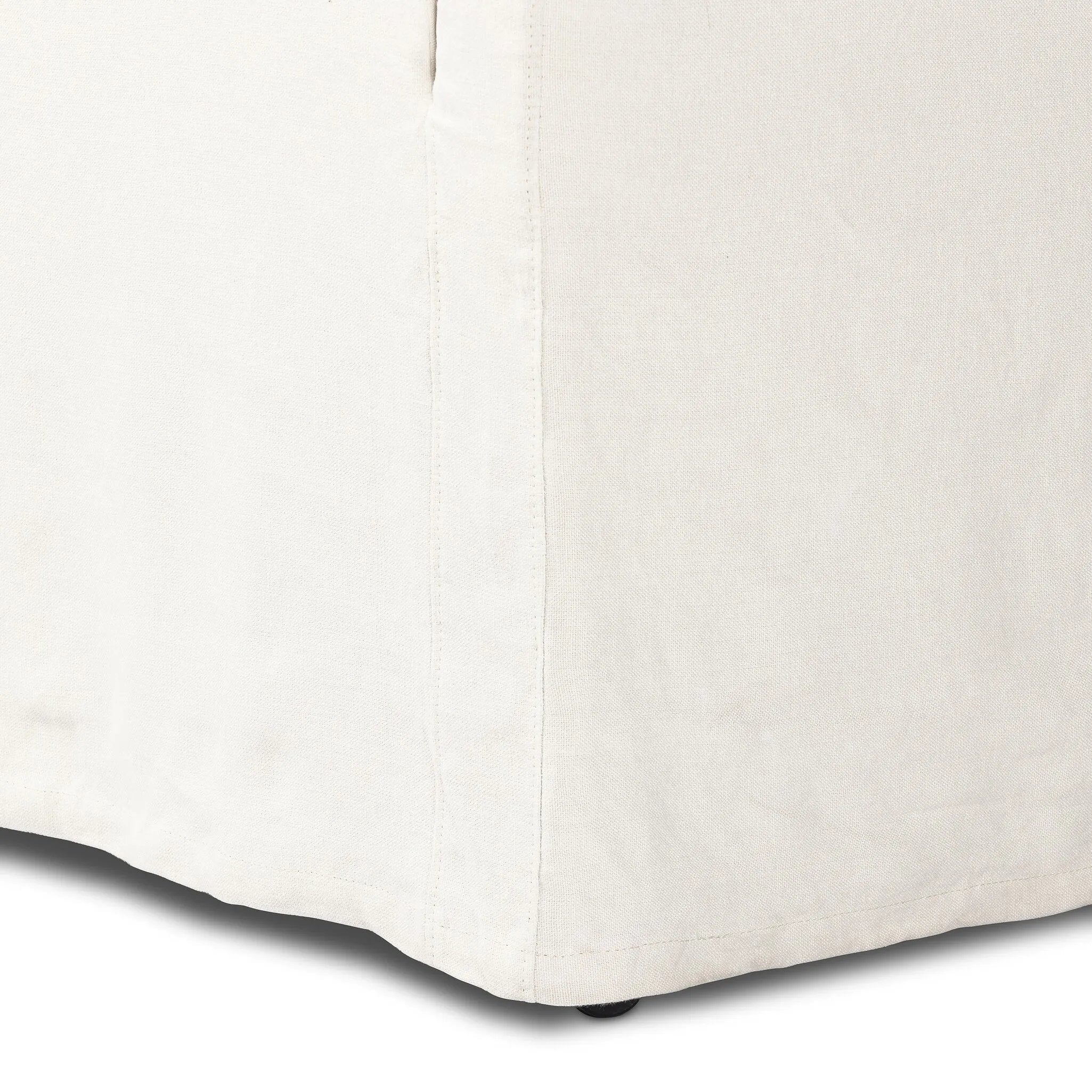 Featuring Ostend Bombay Flax  Outdoor Slipcover Dining Chair by Four Hands at Amethyst Home. This Ostend Bombay Flax Outdoor Slipcover Dining Chair is a durable and stylish option for your outdoor dining space. With its sleek design and flax-colored slipcover, this chair adds a touch of elegance to any setting. Made from high-quality materials, it offers both c. Amethyst Home provides interior design, new home construction design consulting, vintage area rugs, and lighting in the Omaha metro area.