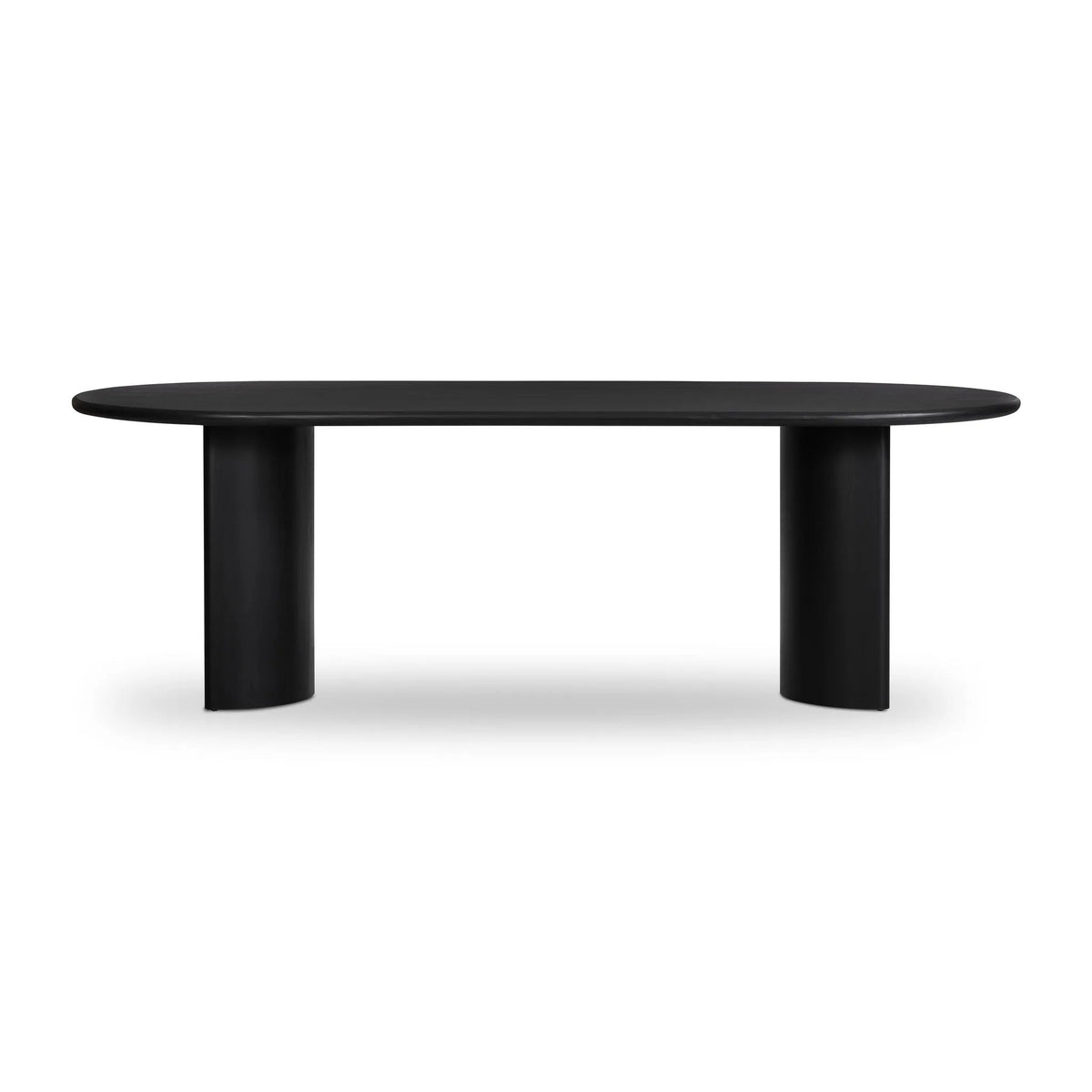 Paden Aged Black Acacia Dining Table | ready to ship!