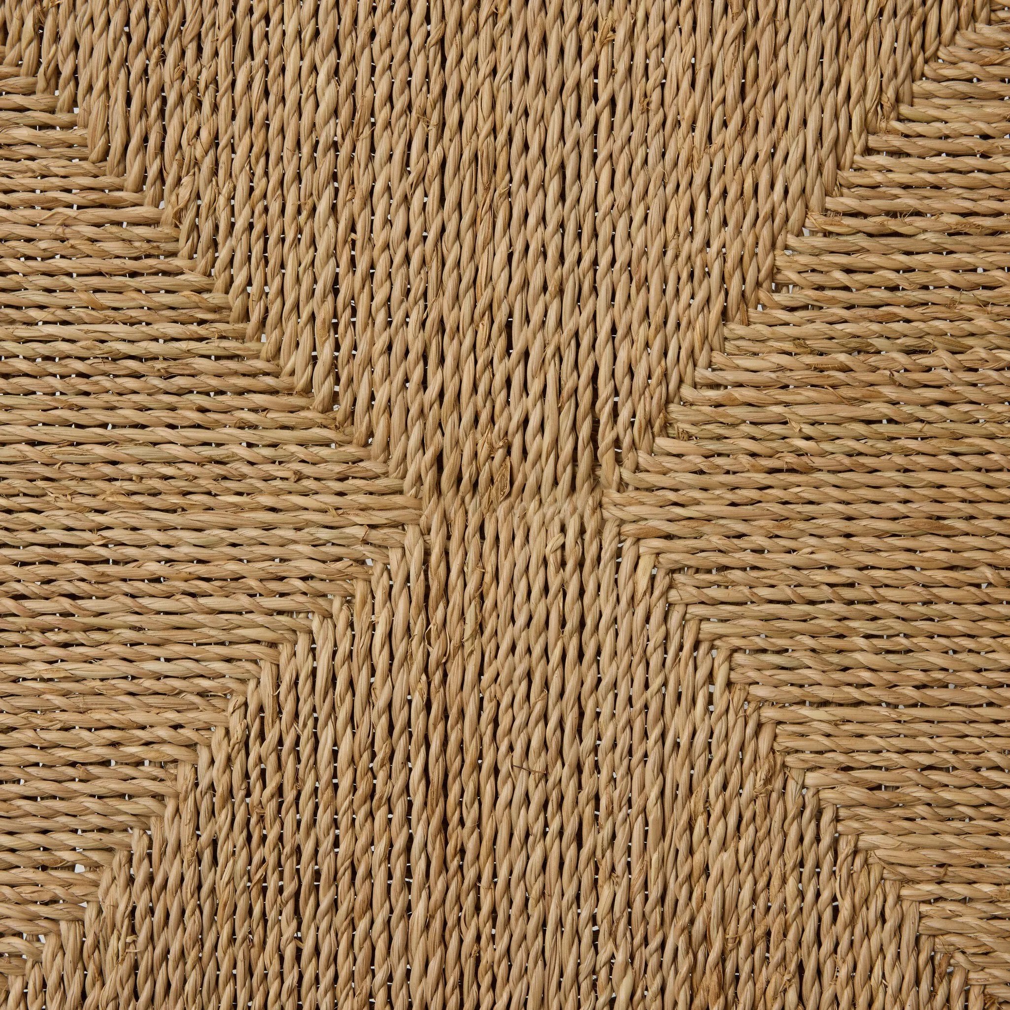 Mixed materials modernize this textural stool inspired by classic wishbone design. Natural sugar palm is cross-woven to create a seat and slim barrel back, all framed by smoked sungkai, with a cushion completing the look.As enthusiasts of wabi sabi materials at Amethyst, we love the nature inspired Pampa Counter Stool - Broadway Dune. Amethyst Home provides interior design, new home construction design consulting, vintage area rugs, and lighting in the Miami metro area.