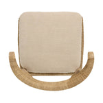 Mixed materials modernize this textural stool inspired by classic wishbone design. Natural sugar palm is cross-woven to create a seat and slim barrel back, all framed by smoked sungkai, with a cushion completing the look.As enthusiasts of wabi sabi materials at Amethyst, we love the nature inspired Pampa Counter Stool - Broadway Dune. Amethyst Home provides interior design, new home construction design consulting, vintage area rugs, and lighting in the Nashville metro area.
