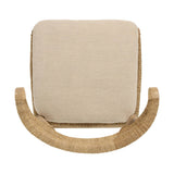 Mixed materials modernize this textural stool inspired by classic wishbone design. Natural sugar palm is cross-woven to create a seat and slim barrel back, all framed by smoked sungkai, with a cushion completing the look.As enthusiasts of wabi sabi materials at Amethyst, we love the nature inspired Pampa Counter Stool - Broadway Dune. Amethyst Home provides interior design, new home construction design consulting, vintage area rugs, and lighting in the Nashville metro area.