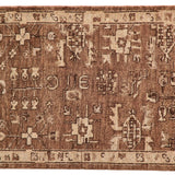 Pure wool is hand-knotted to create the rug's beautiful rustic design and appearance. The durable runner is crafted to wear beautifully over time. Due to the handcrafted nature of this rug, slight variations in sizing may occur Amethyst Home provides interior design, new home construction design consulting, vintage area rugs, and lighting in the Miami metro area.