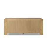 Beauty in simplicity. A clean, spacious six-drawer dresser of blonde-finished pine can be styled into a wide range of styles thanks to its neutral versatility Amethyst Home provides interior design, new home construction design consulting, vintage area rugs, and lighting in the Park City metro area.