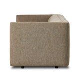 Featuring Phillip Delta Tweed Sofa by Four Hands at Amethyst Home. This Phillip Delta Tweed Sofa provides comfort and style in one piece. Crafted with high-quality materials and designed with ergonomic support in mind, this sofa is perfect for relaxing or entertaining. Its classic tweed fabric adds a touch of sophistication to any living space.
Overall Dim. Amethyst Home provides interior design, new home construction design consulting, vintage area rugs, and lighting in the Des Moines metro area.