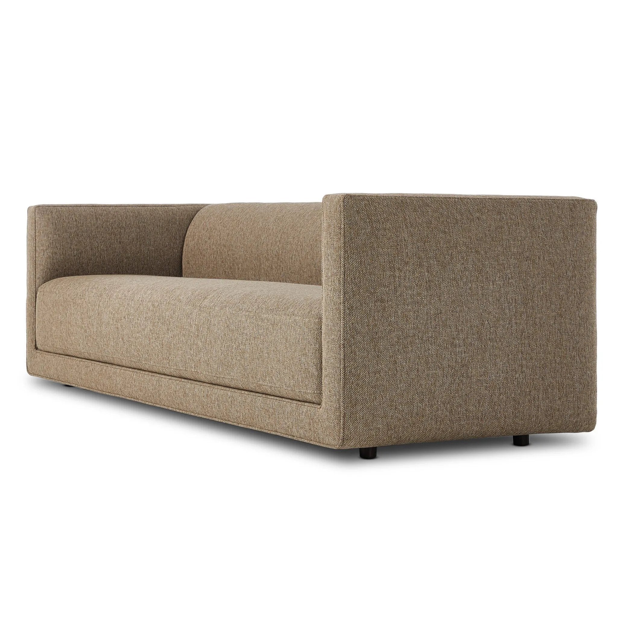 Featuring Phillip Delta Tweed Sofa by Four Hands at Amethyst Home. This Phillip Delta Tweed Sofa provides comfort and style in one piece. Crafted with high-quality materials and designed with ergonomic support in mind, this sofa is perfect for relaxing or entertaining. Its classic tweed fabric adds a touch of sophistication to any living space.
Overall Dime. Amethyst Home provides interior design, new home construction design consulting, vintage area rugs, and lighting in the San Diego metro area.