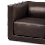 Featuring Phillip Heirloom Cigar Swivel Chair by Four Hands at Amethyst Home. Experience ultimate comfort and versatility with our Phillip Heirloom Cigar Swivel Chair. With its smooth swivel mechanism, you can easily pivot to your desired position. 
Overall Dimensions: 36.0" L x 33.5 " W x 28.0" H
Materials: Top Grain Leather, Pine Plywood, Solid PineWeight: 97. Amethyst Home provides interior design, new home construction design consulting, vintage area rugs, and lighting in the Tampa metro area.
